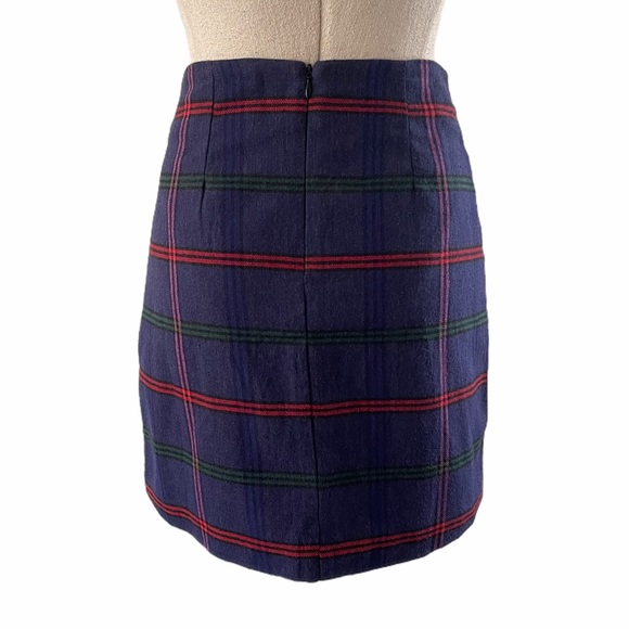 Lazy Oaf Purple Plaid Mini Skirt w/ Heart Buckles UK: 6 USA:2 - Picture 10 of 15